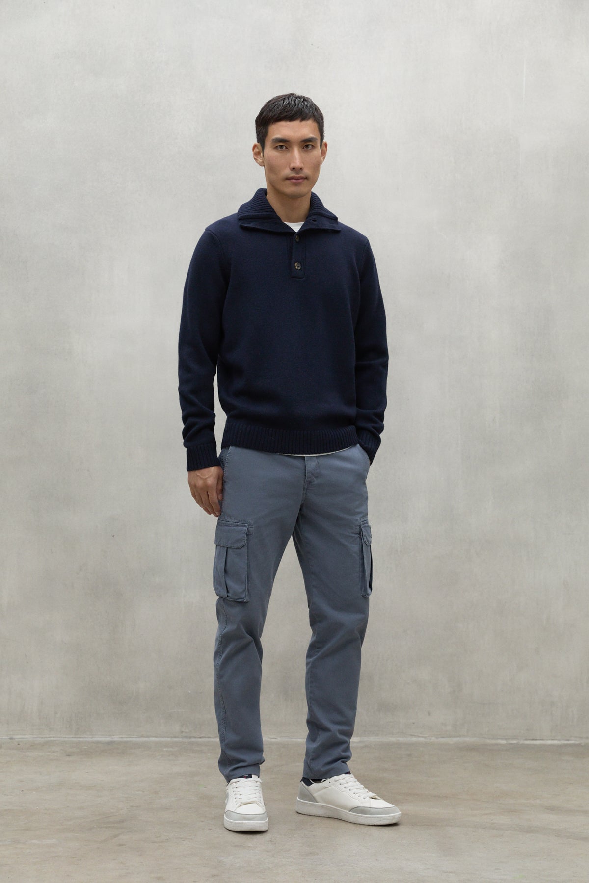 PULL IDESIA BLEU MARINE