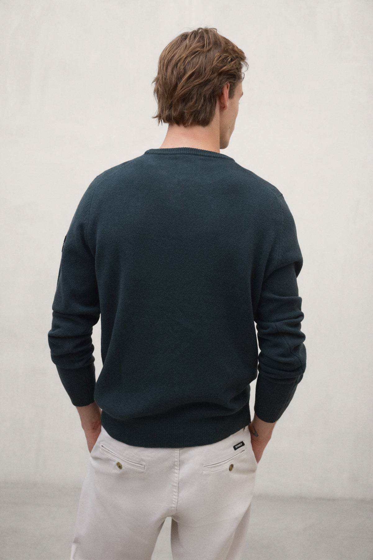 GREEN LAGUNA SWEATER WITH LABEL