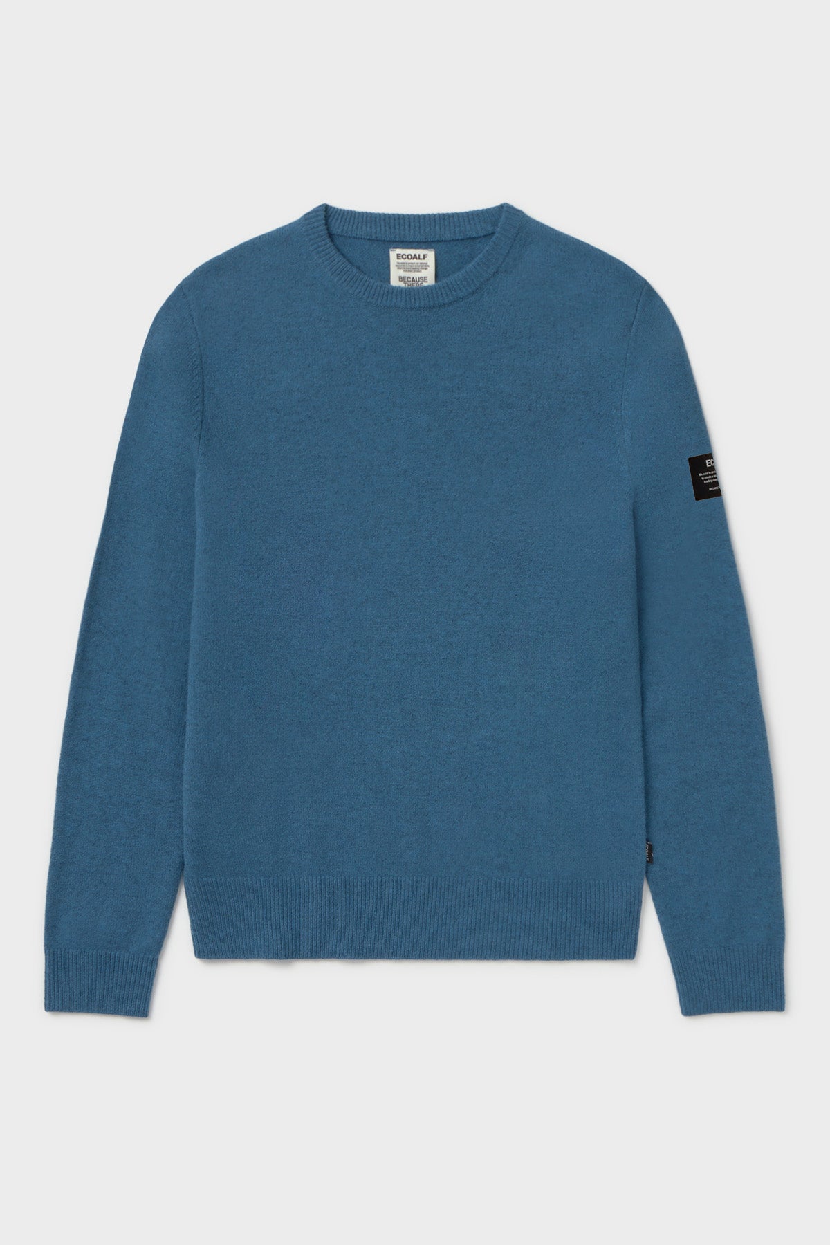 BLUE LAGUNA SWEATER WITH LABEL