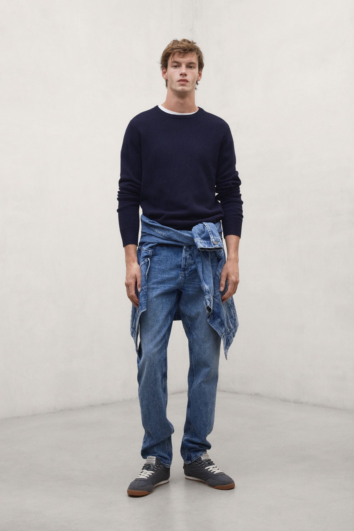 NAVY BLUE LAGUNA SWEATER