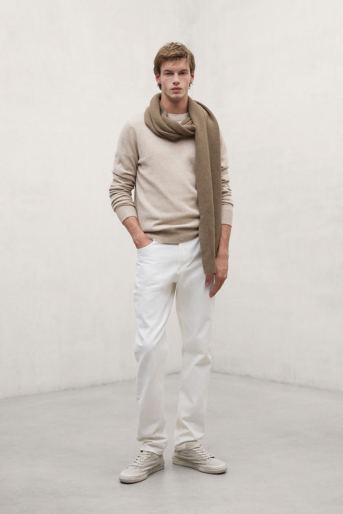 CAMEL LAGUNA SWEATER