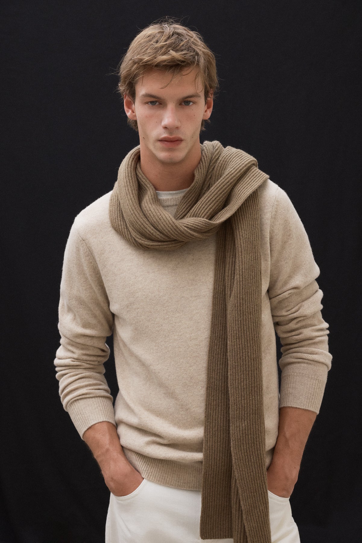 CAMEL LAGUNA SWEATER