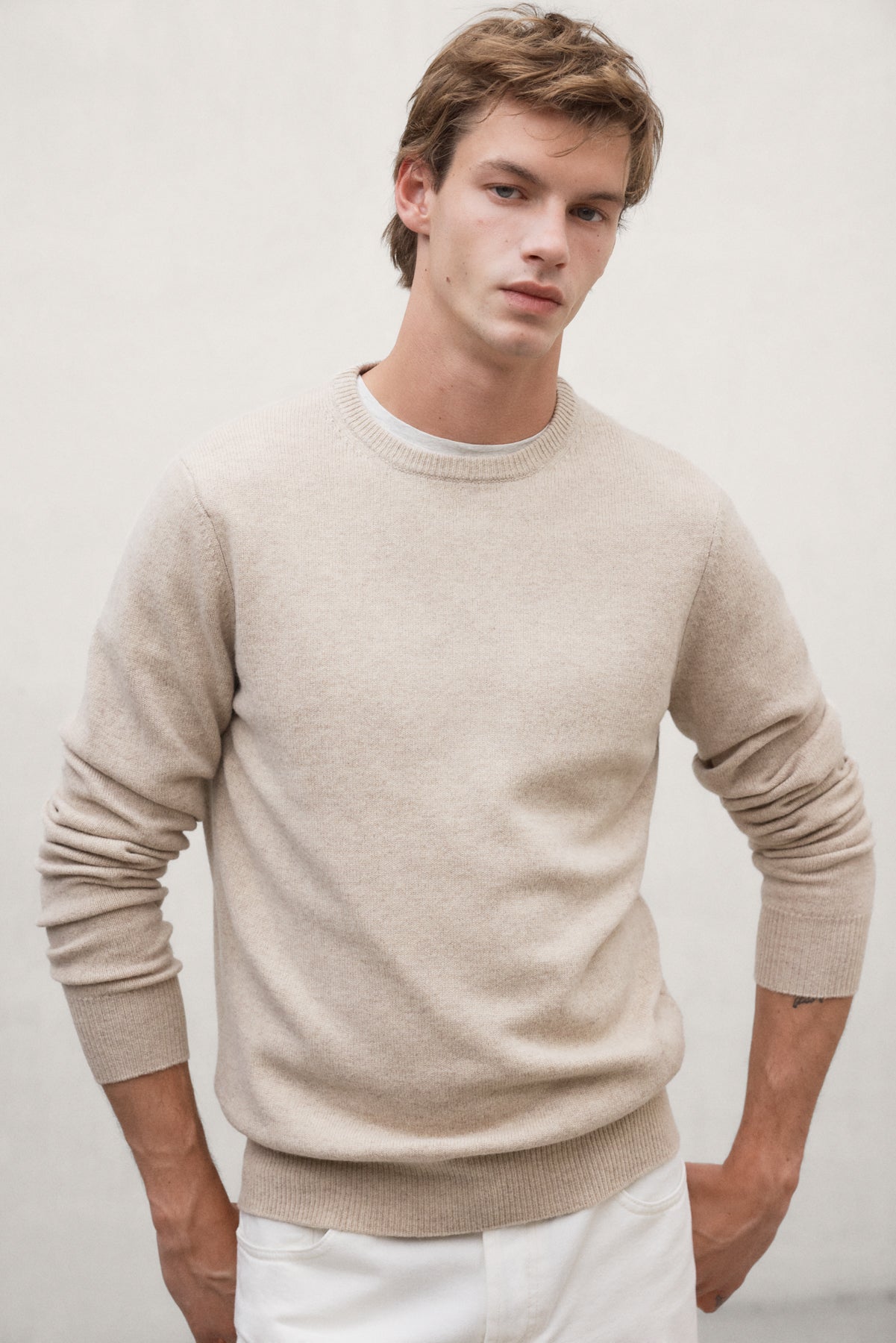 CAMEL LAGUNA SWEATER