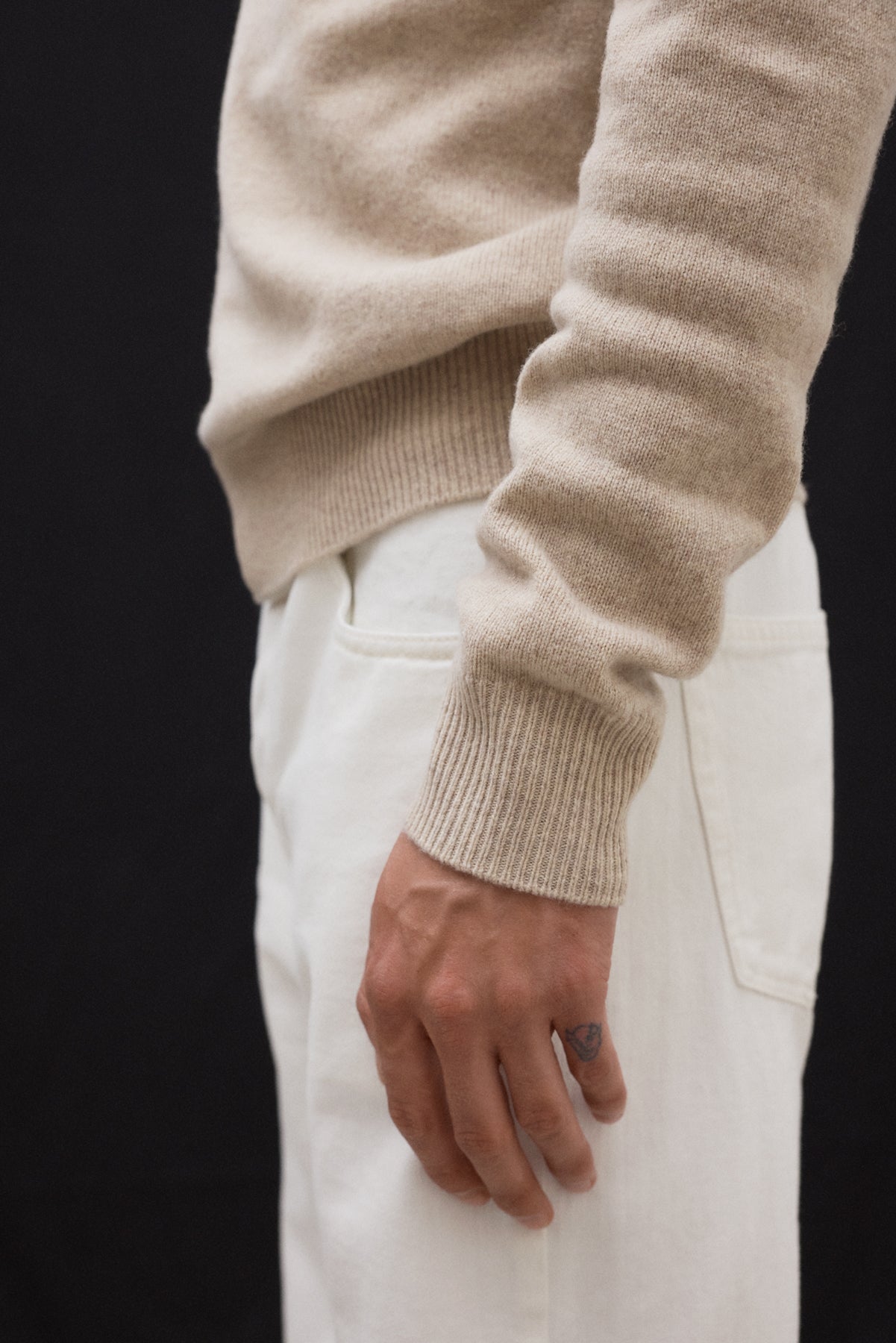 CAMEL LAGUNA SWEATER