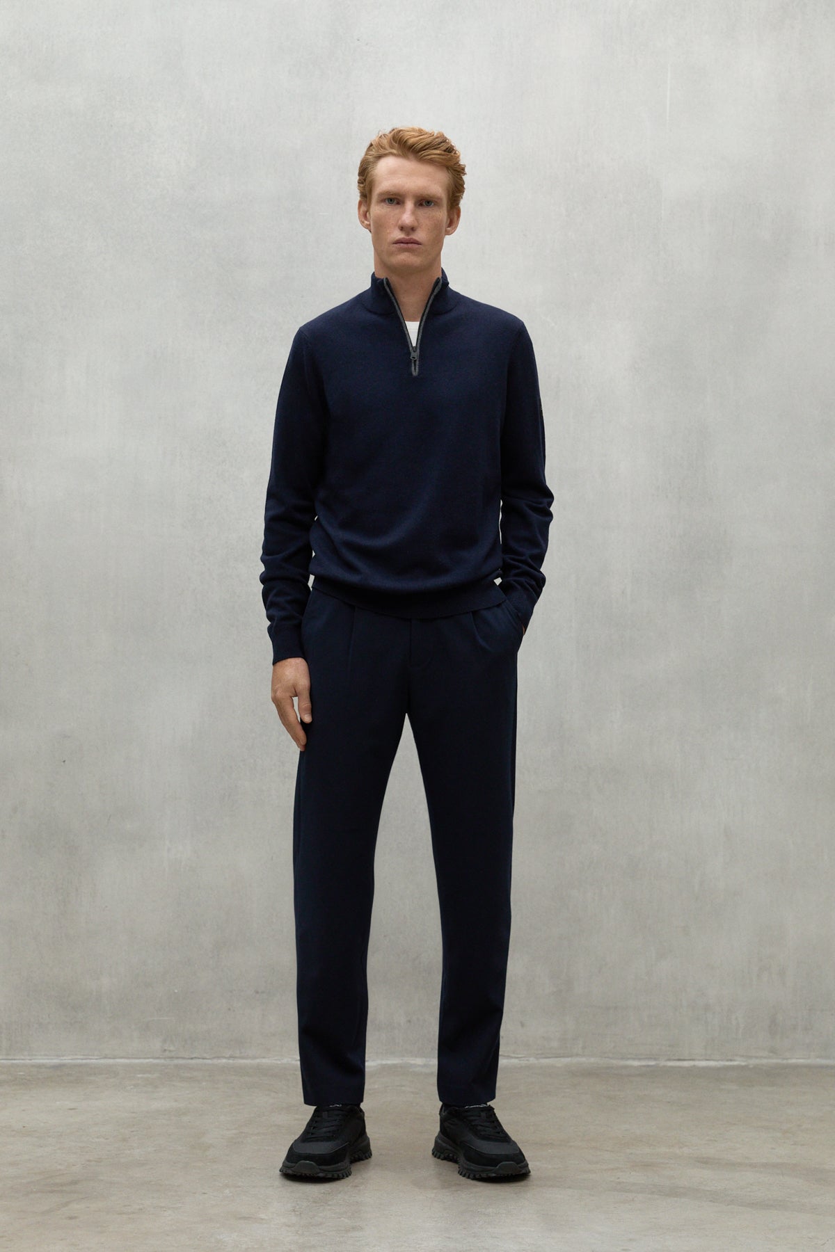 MAGLIONE LARCH BLU NAVY