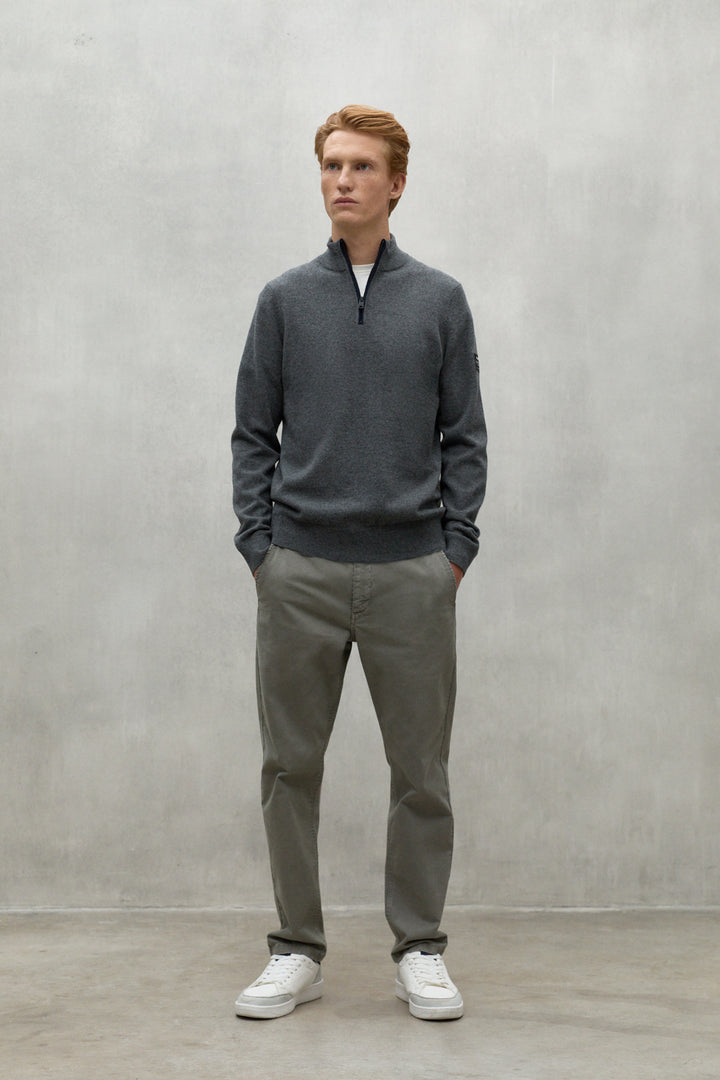 MAGLIONE LARCH GRIGIO