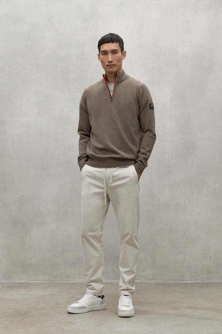 MAGLIONE LARCH MARRONE