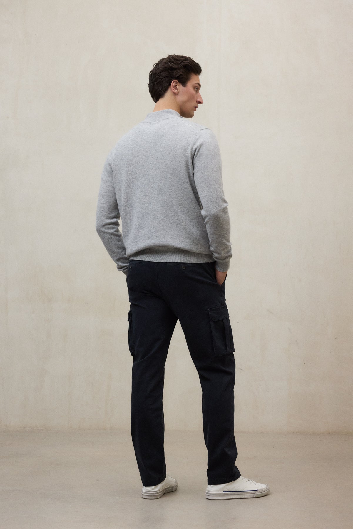 PULLOVER LARCH HELLGRAU