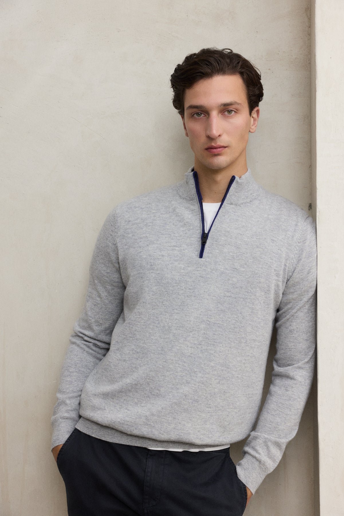 PULLOVER LARCH HELLGRAU