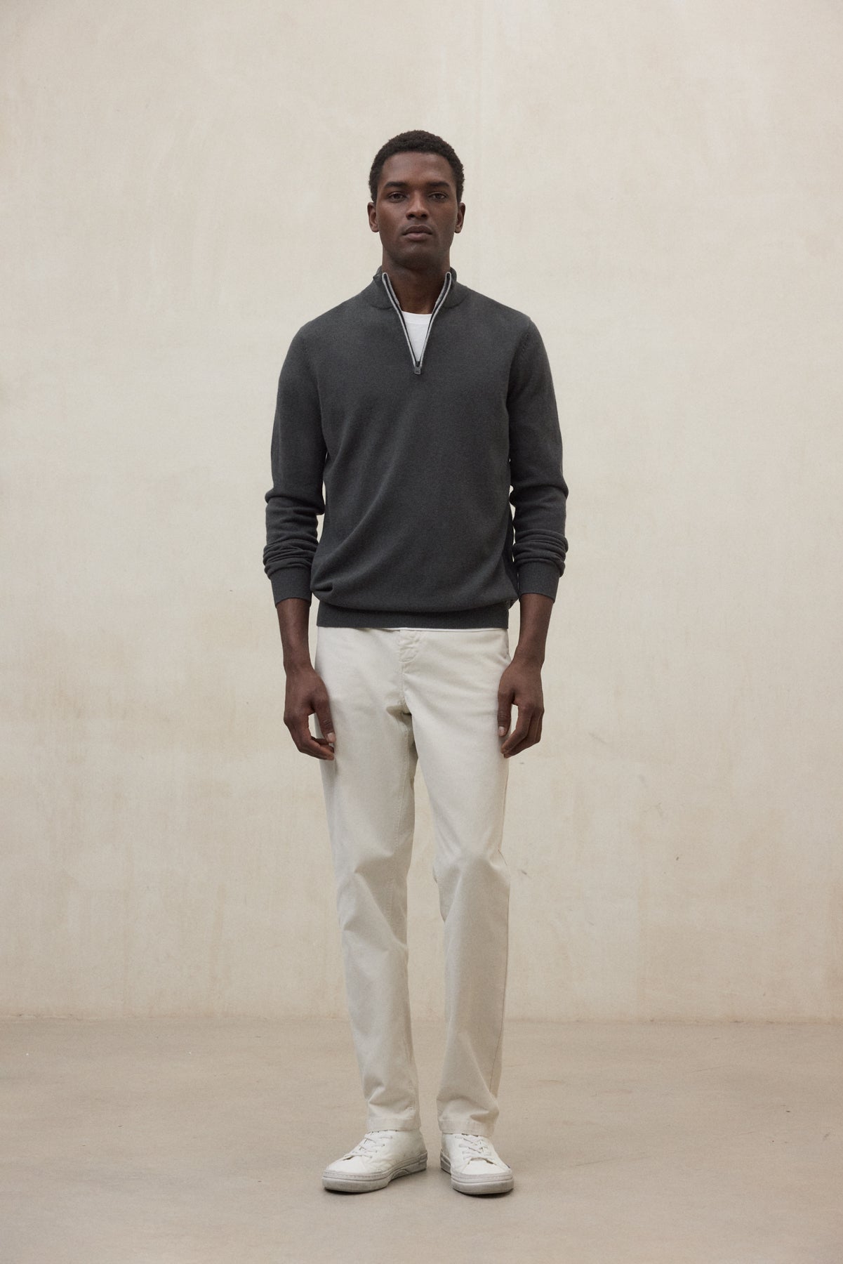 DARK GREEN LARCH SWEATER