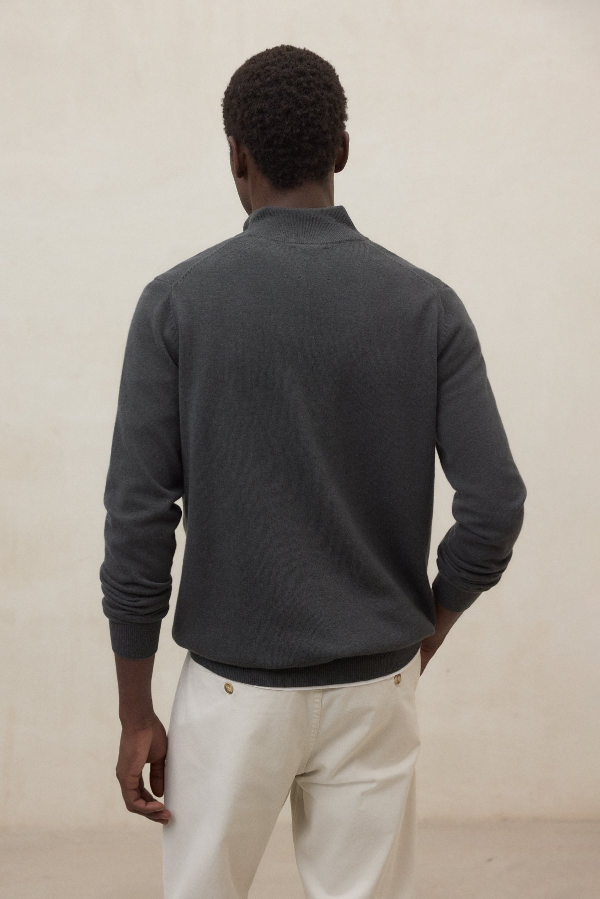 DARK GREEN LARCH SWEATER