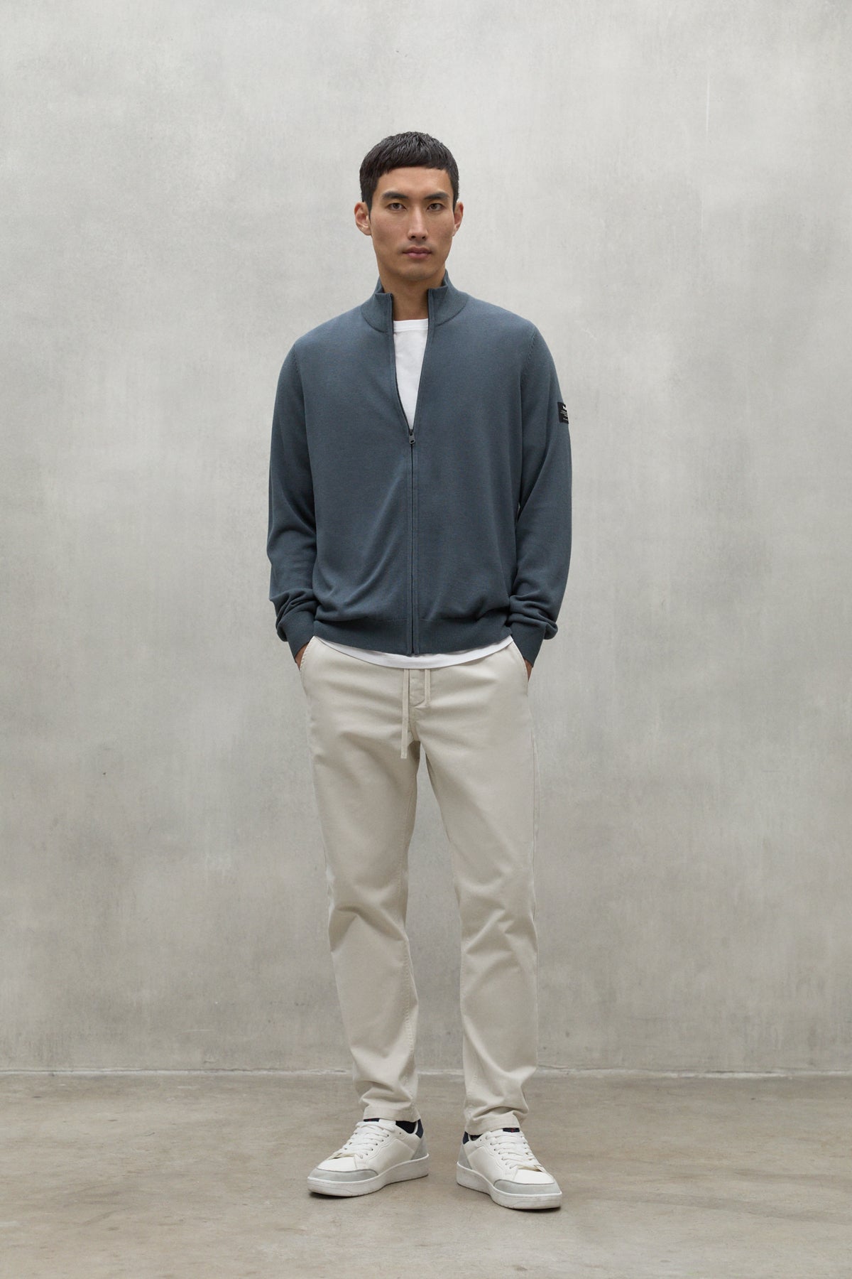 FELPA MANDARINA GIACCA IN MAGLIA