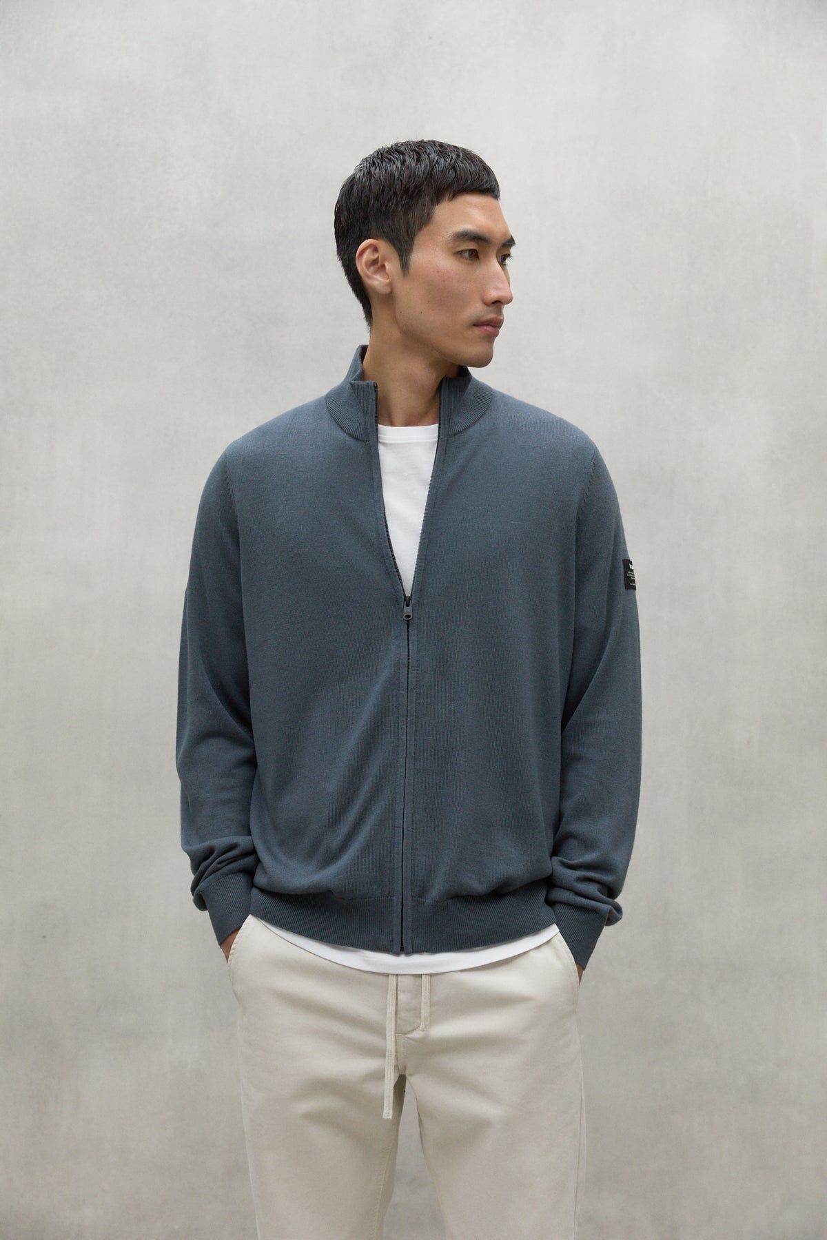 FELPA MANDARINA GIACCA IN MAGLIA