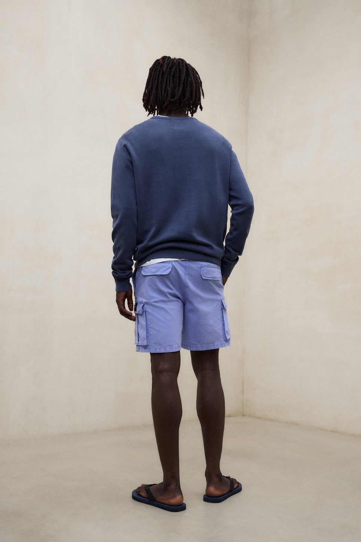 BLUE ETHICARGO SHORTS