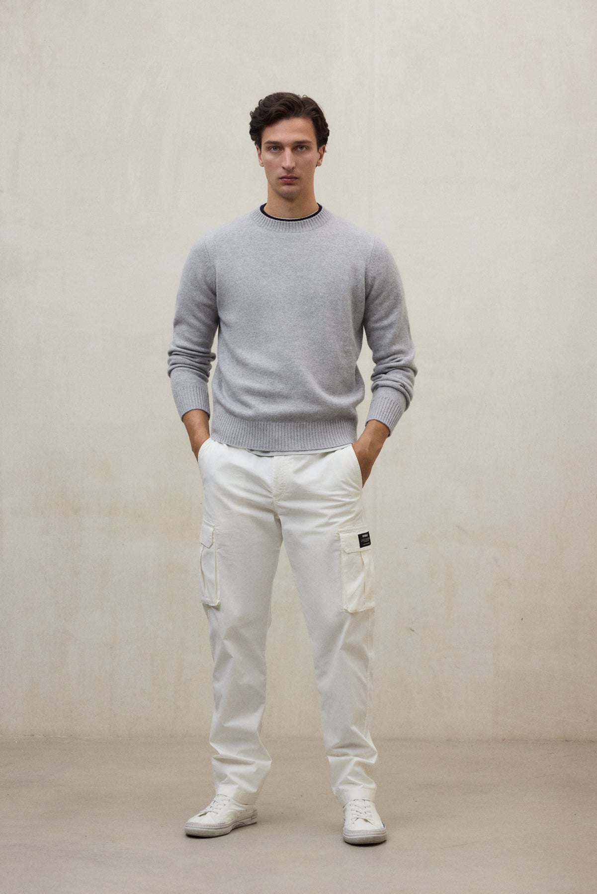 PULL MARULA GRIS CLAIR