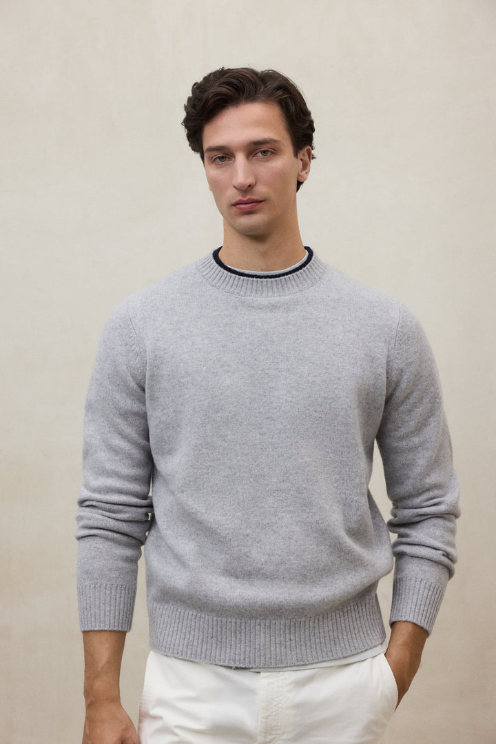 LIGHT GREY MARULA SWEATER