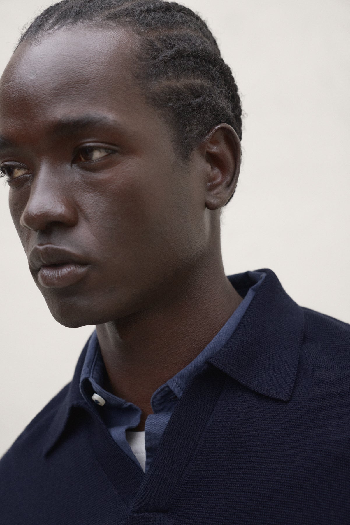 NAVYBLAUER MOPANE-PULLOVER
