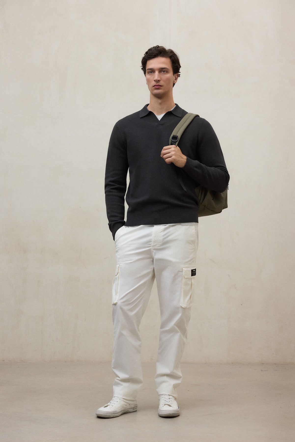 PULLOVER MOPANE DUNKELGRÜN