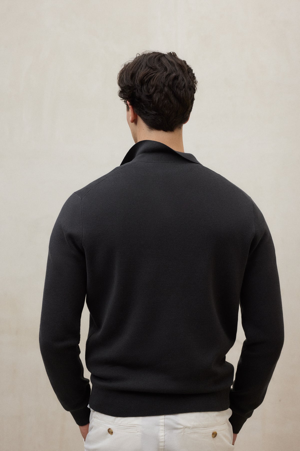 DARK GREEN MOPANE SWEATER