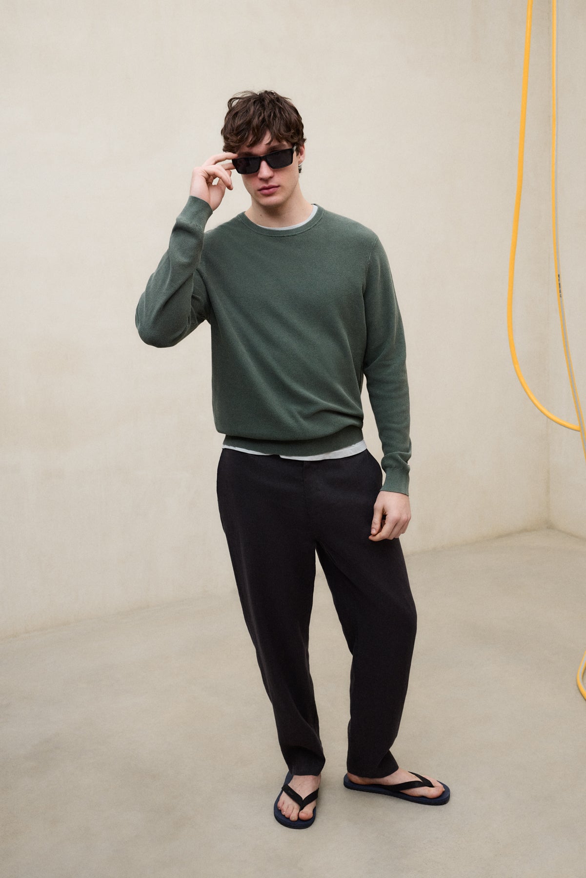 GREEN NARANJO SWEATER