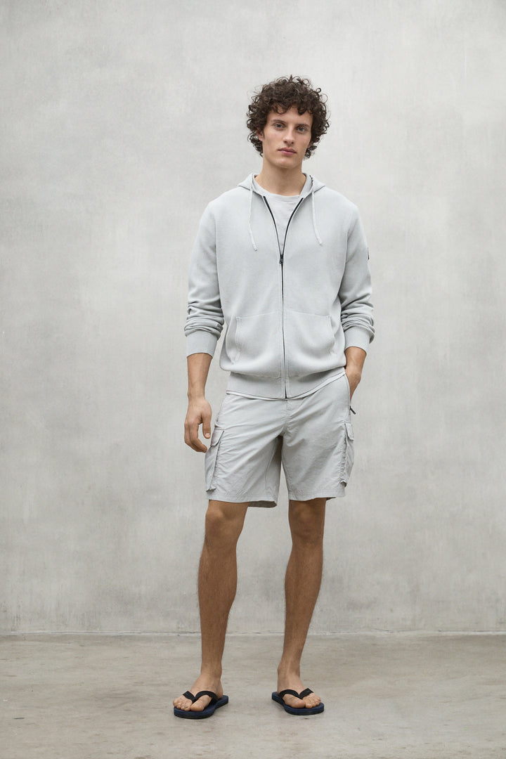 JERSEY OLIVO GRIS CLARO