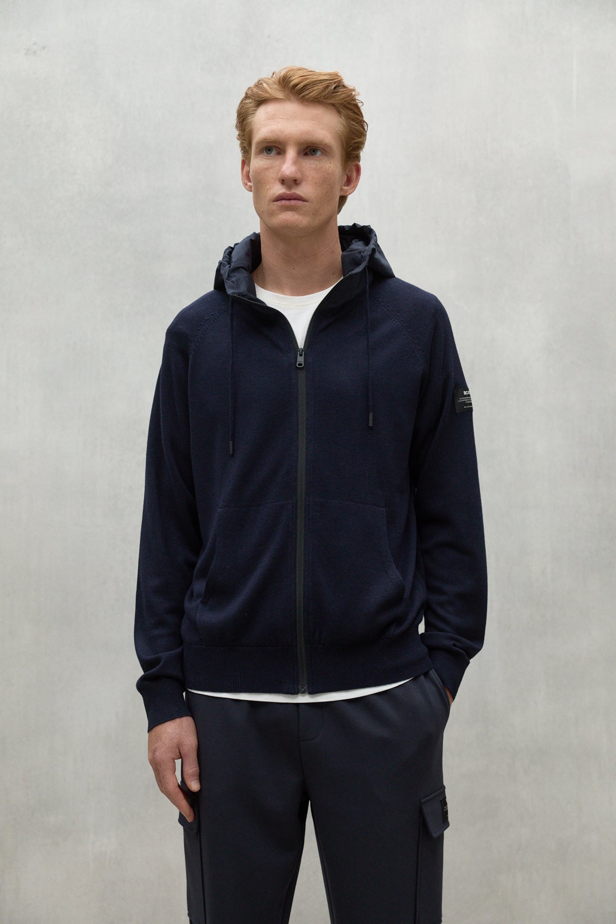 NAVY BLUE PERAL SWEATSHIRT 