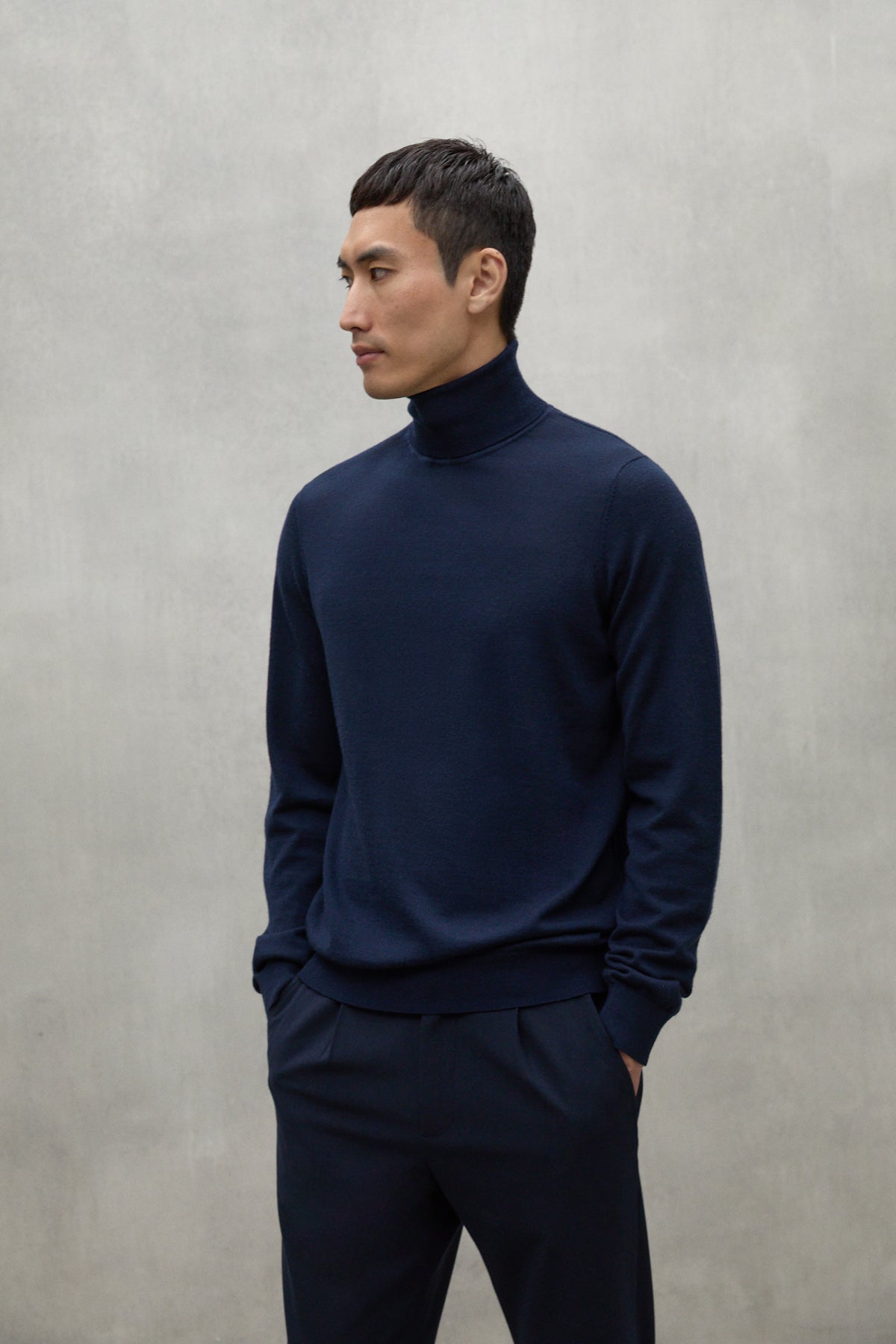 MAGLIONE SAUCO BLU NAVY