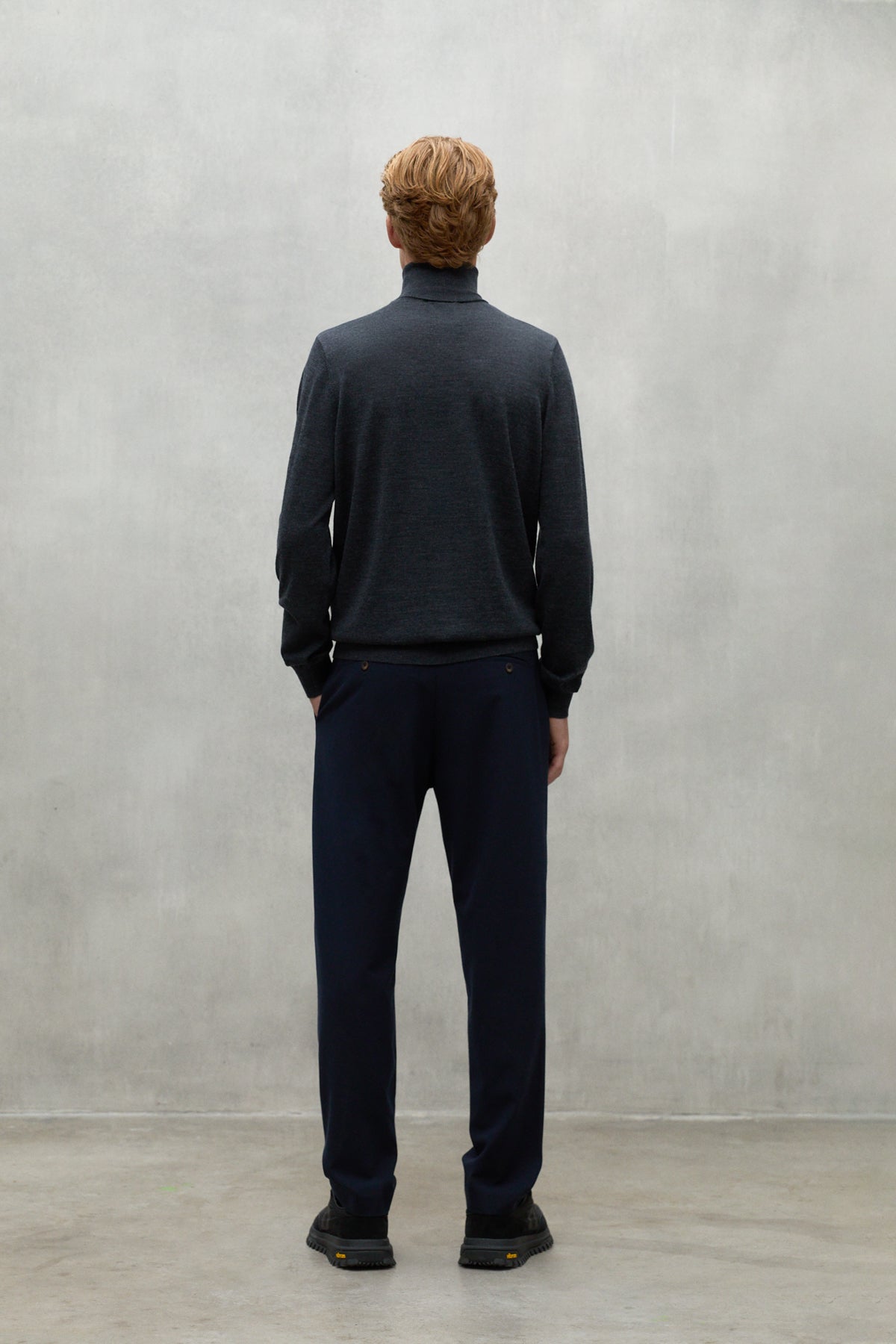 MAGLIONE SAUCO GRIGIO SCURO