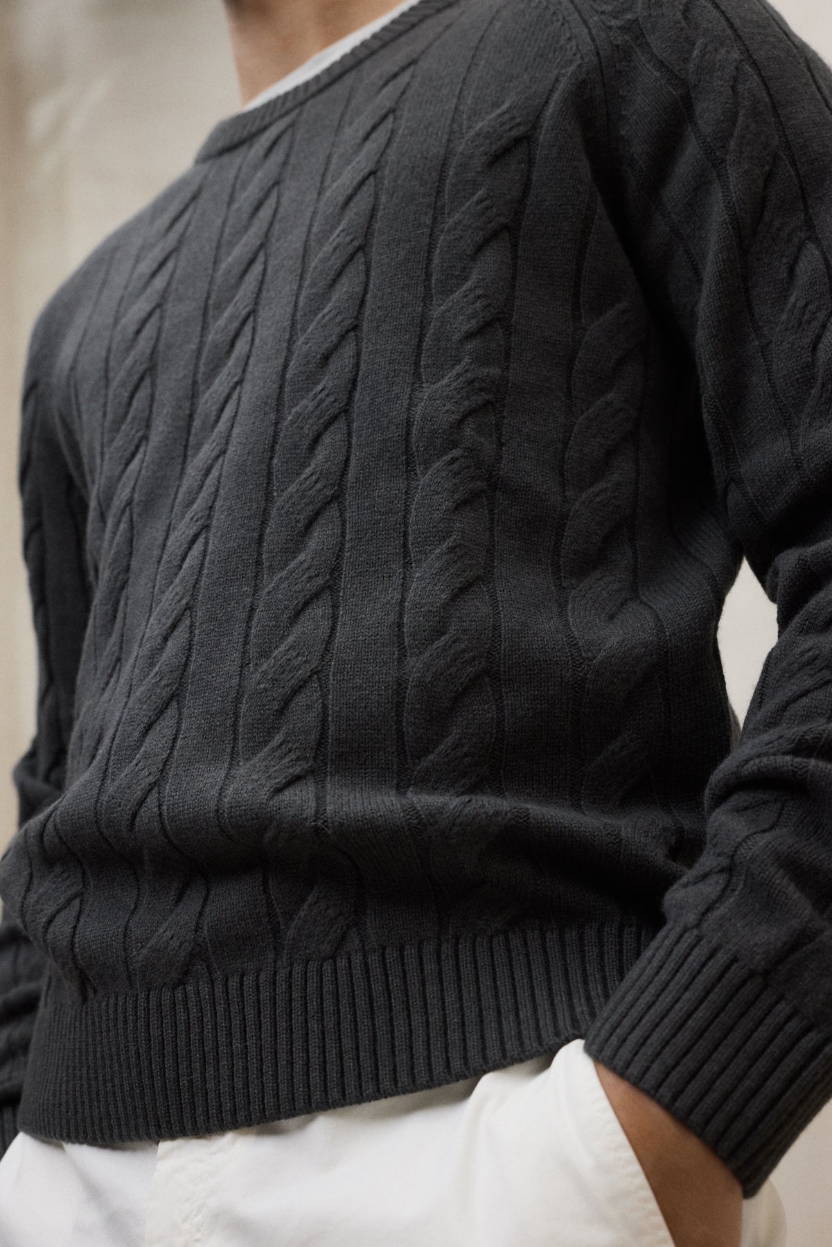 DARK GREEN TILO SWEATER