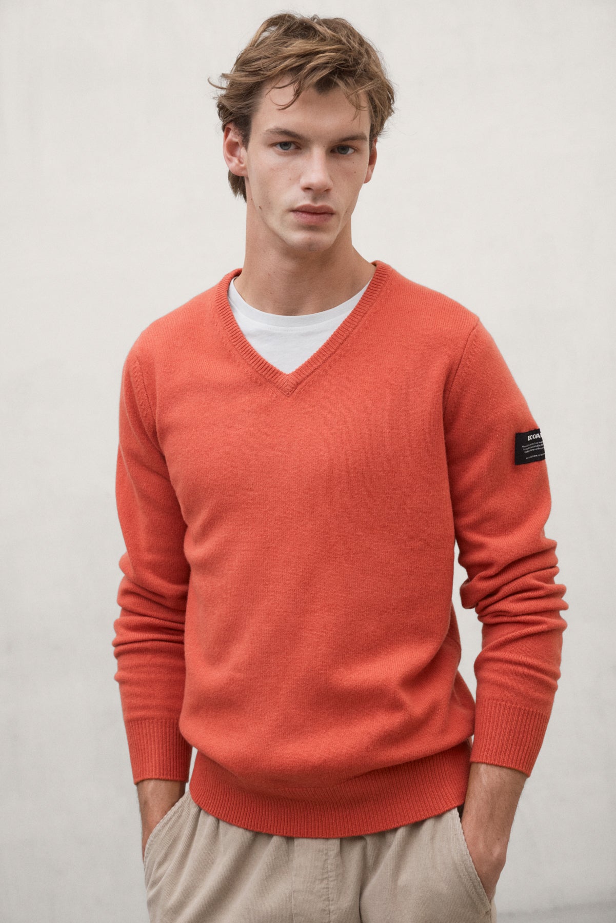 ORANGE VALLE SWEATER WITH LABEL
