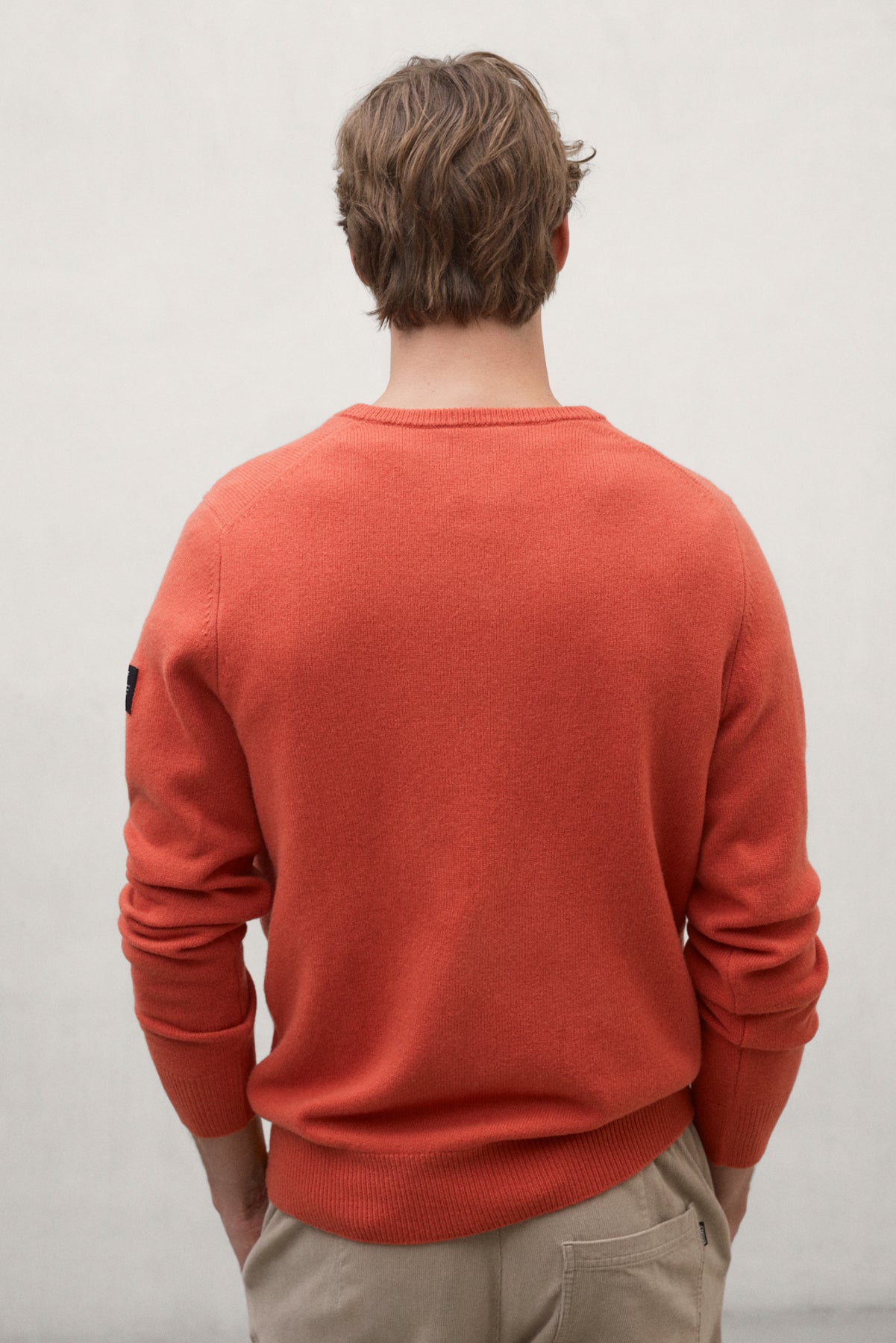ORANGE VALLE SWEATER WITH LABEL