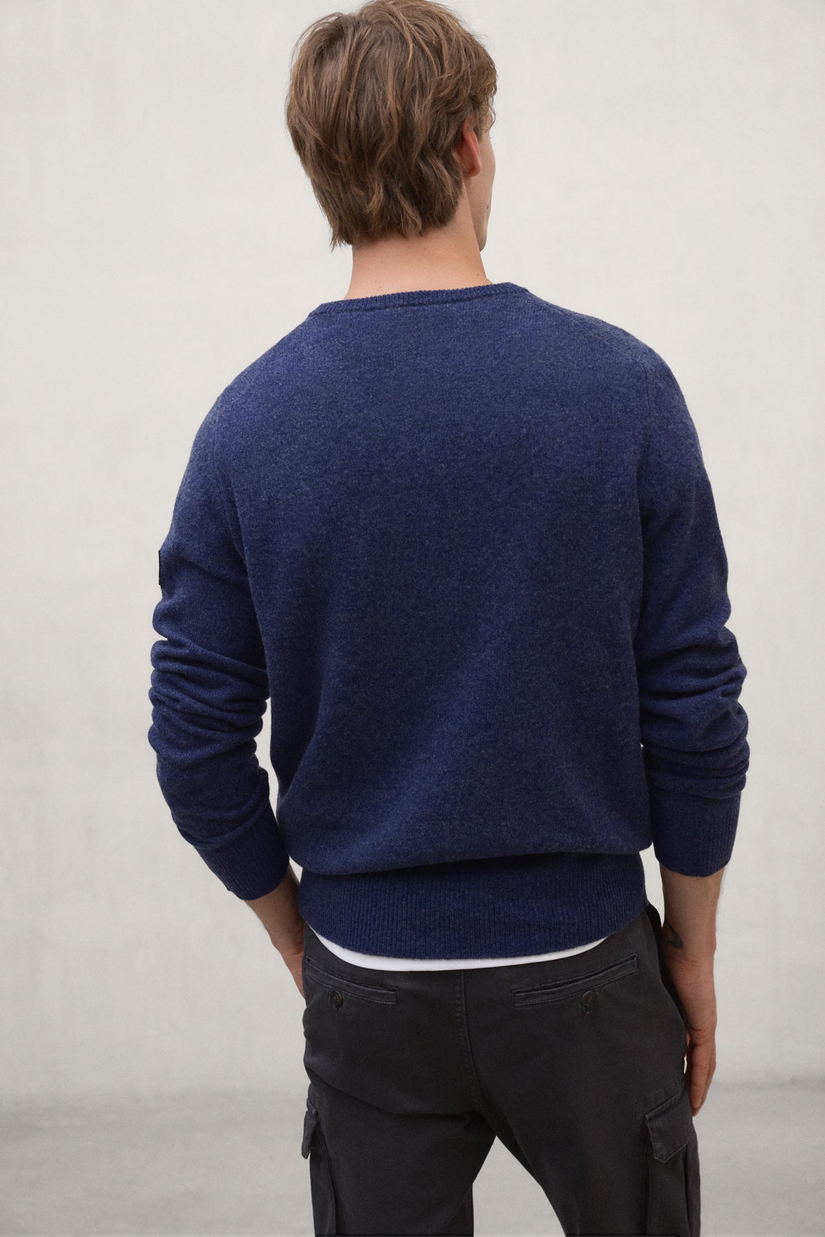 BLUE VALLE SWEATER WITH LABEL