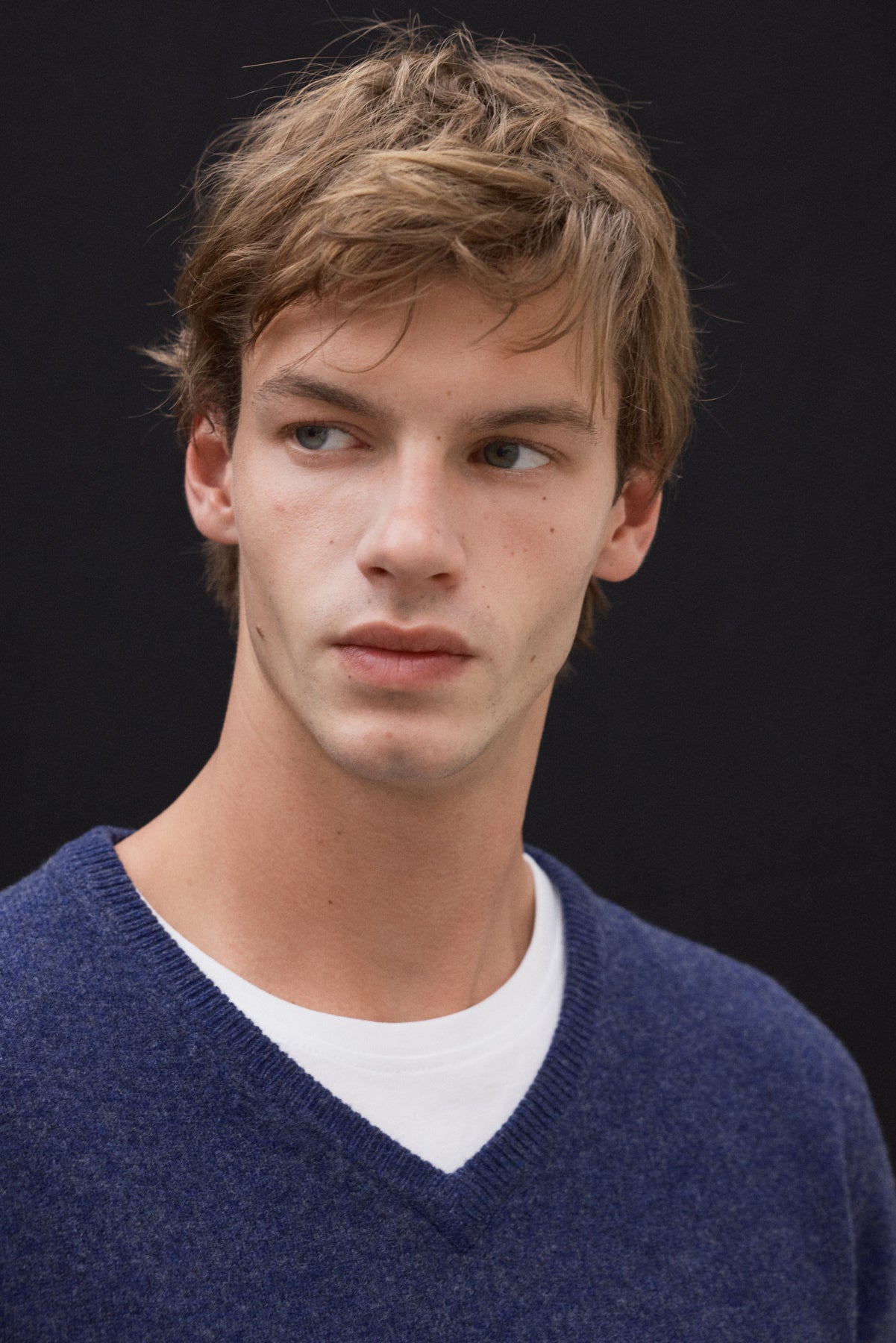 BLUE VALLE SWEATER WITH LABEL