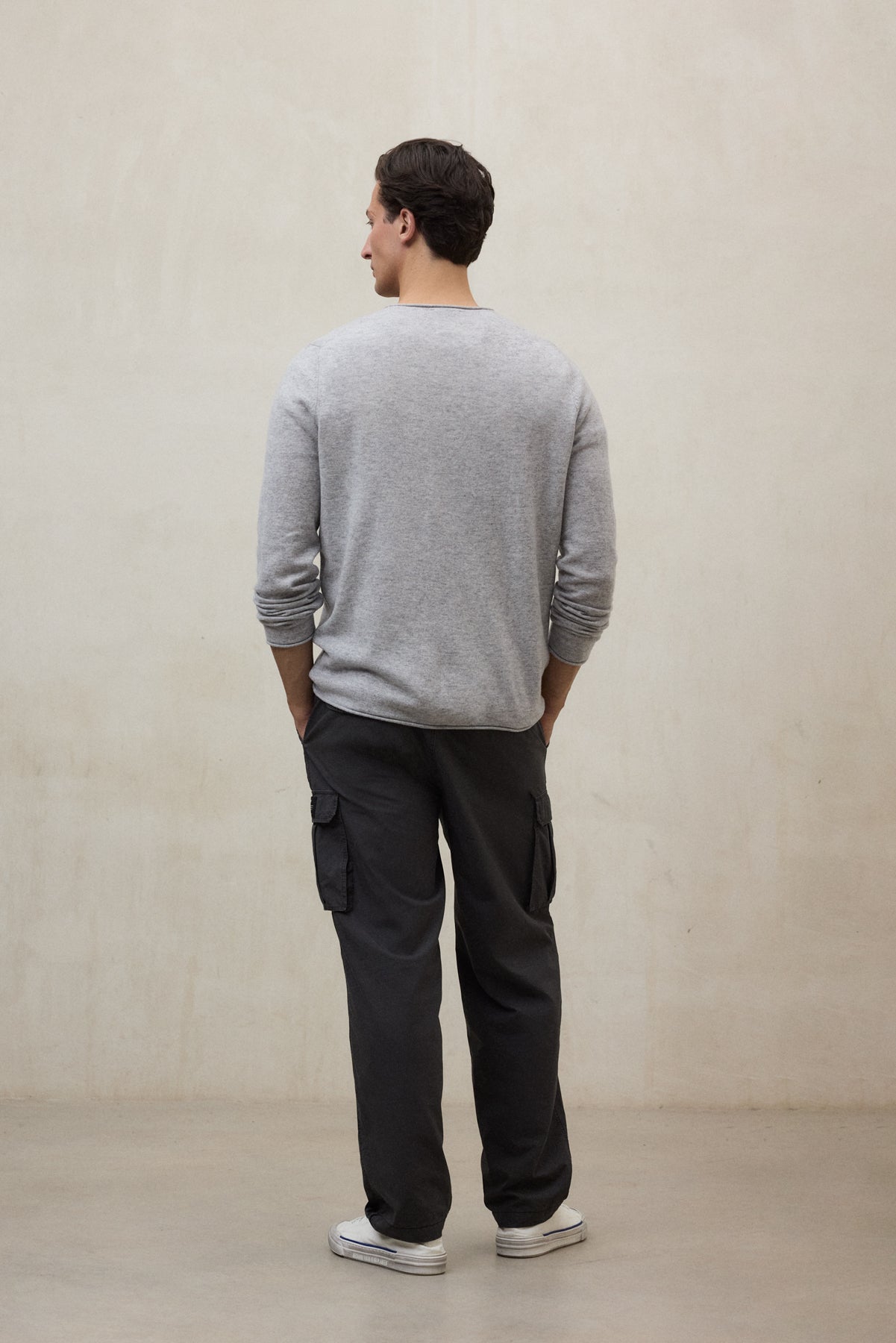 LIGHT GREY YULAN SWEATER