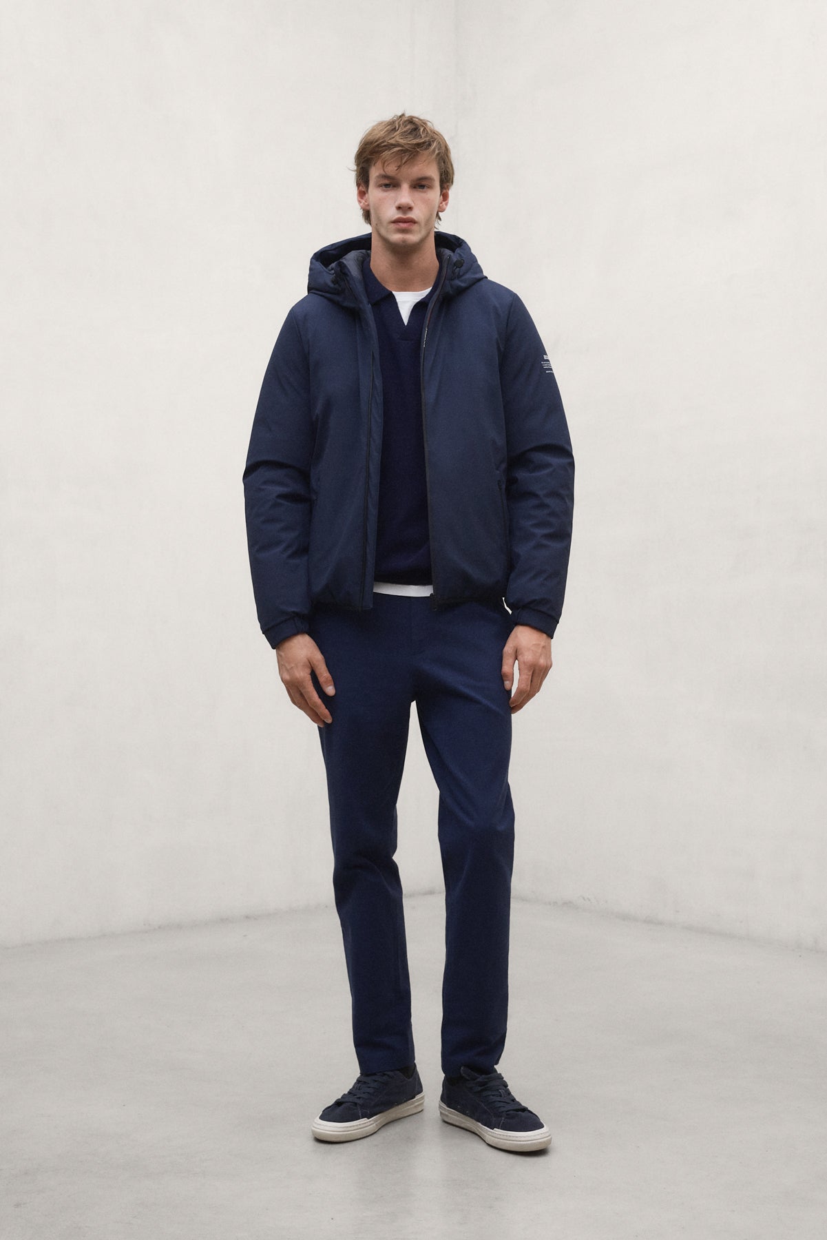 BAFI-BAUMWOLLHOSE IN MARINEBLAU