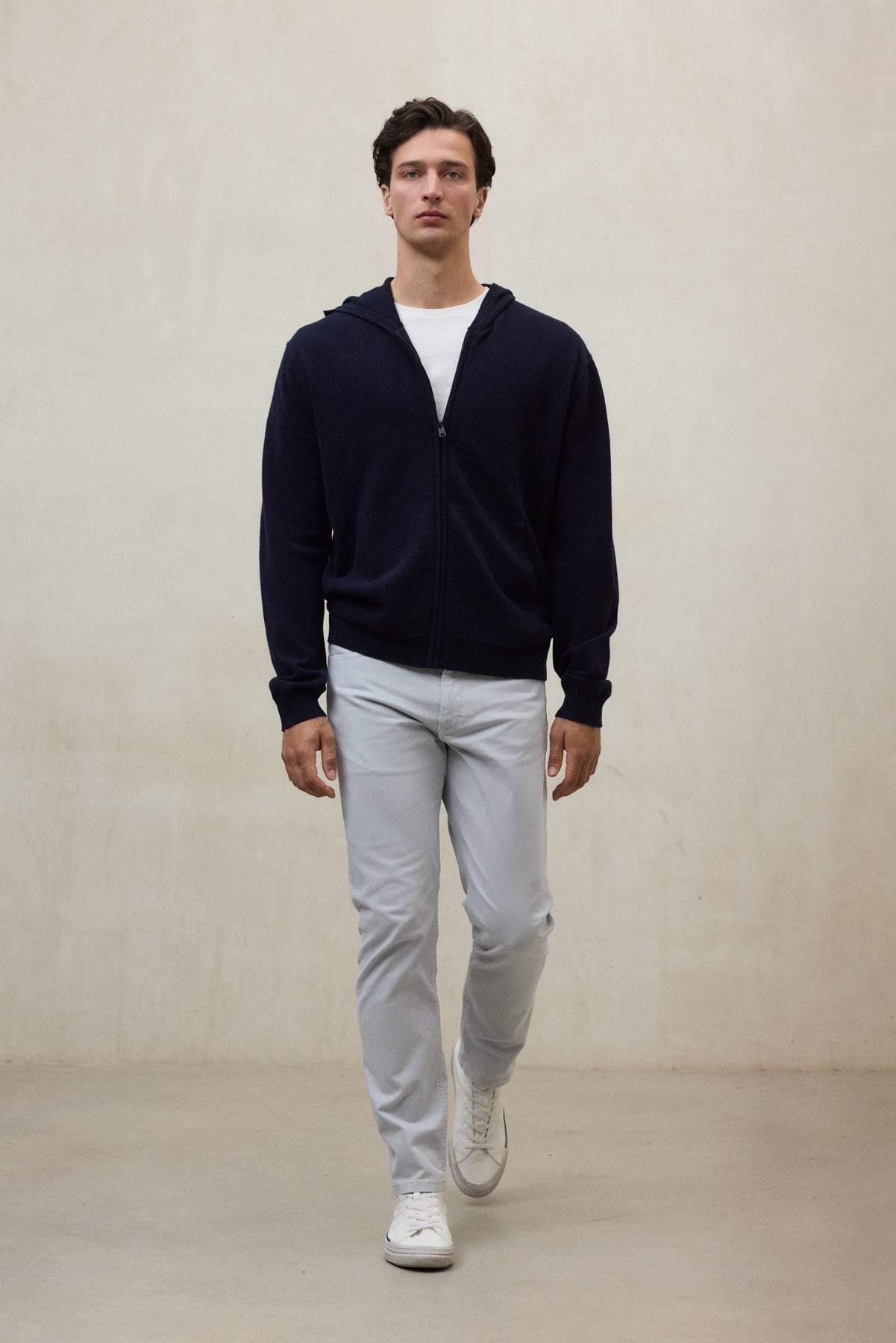 LIGHT GREY EBRO TROUSERS