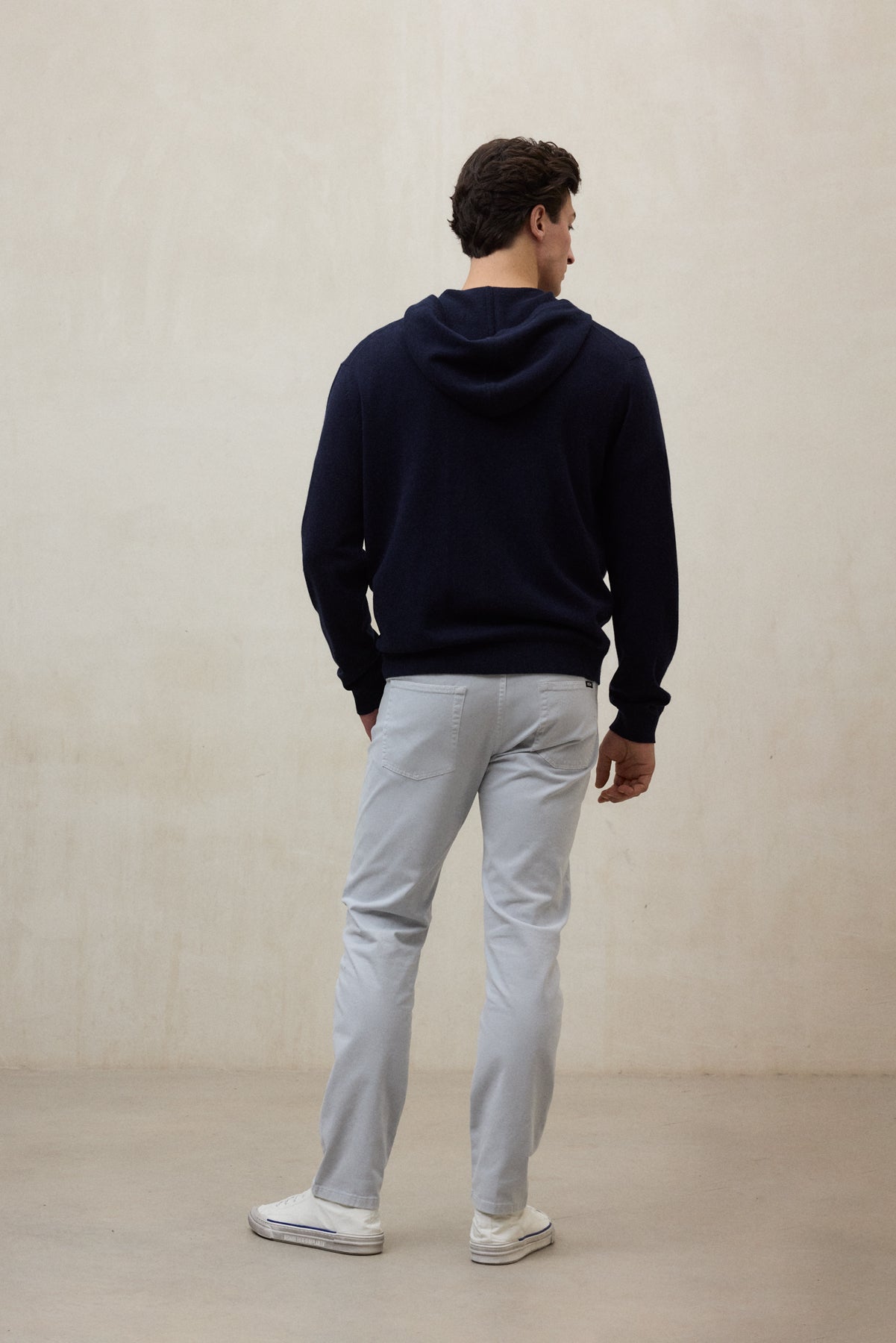 LIGHT GREY EBRO TROUSERS