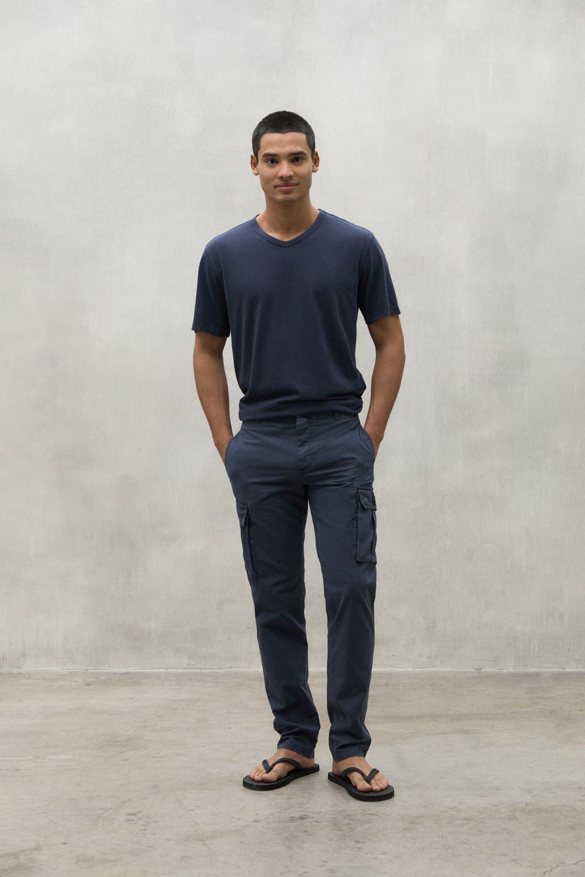 NAVY BLUE ETHICA CARGO PANTS