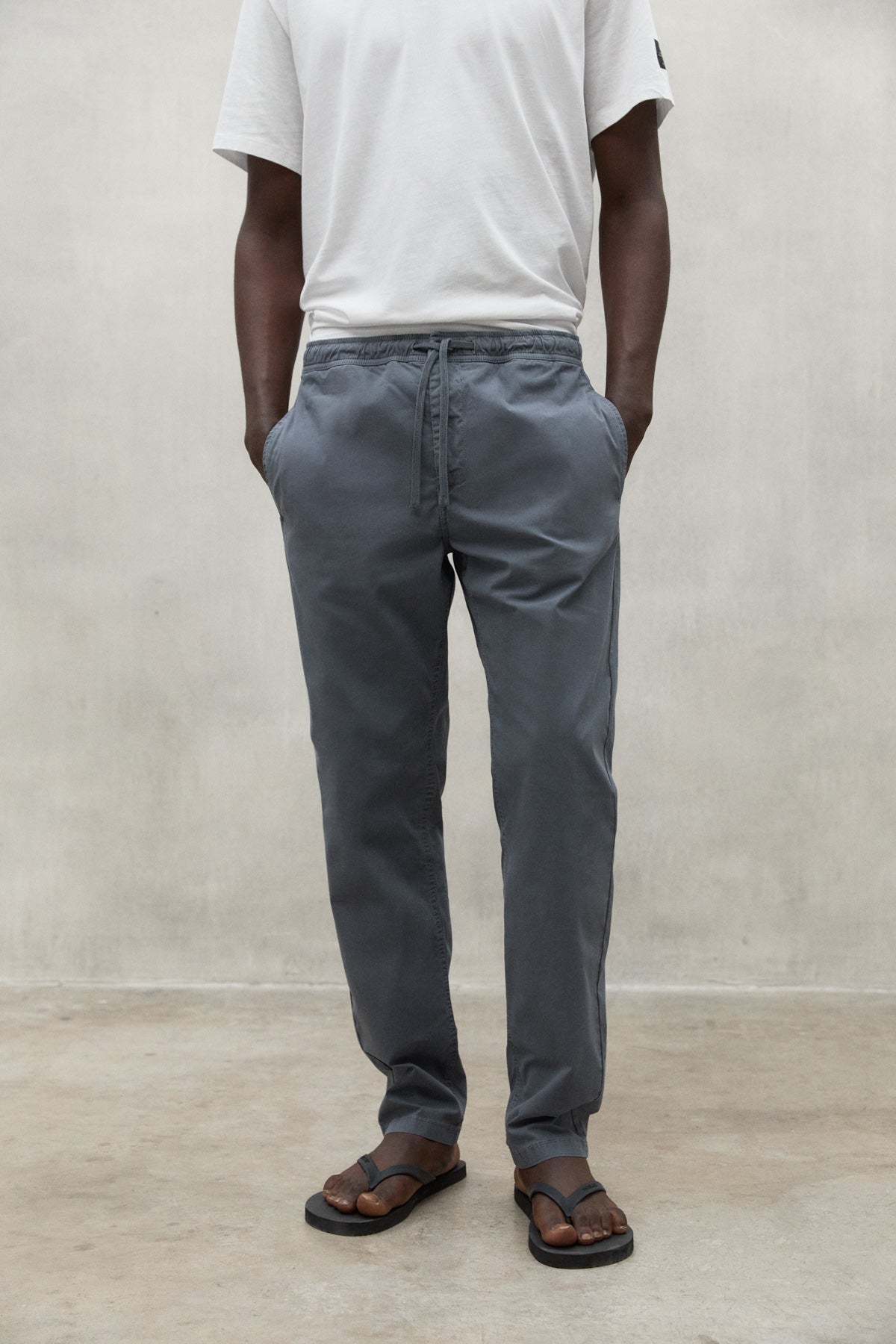 GREY ETHICA TROUSERS