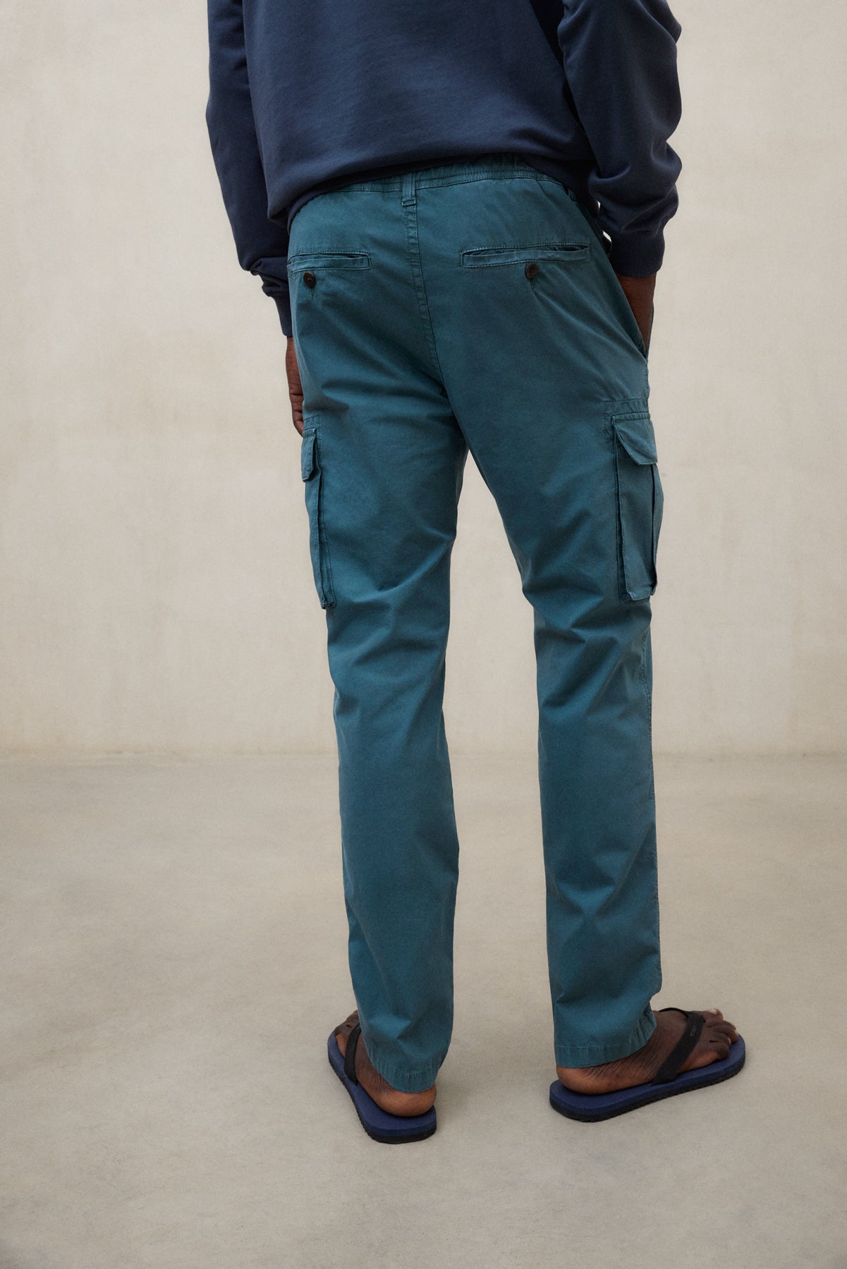 GREEN ETHICARGO TROUSERS
