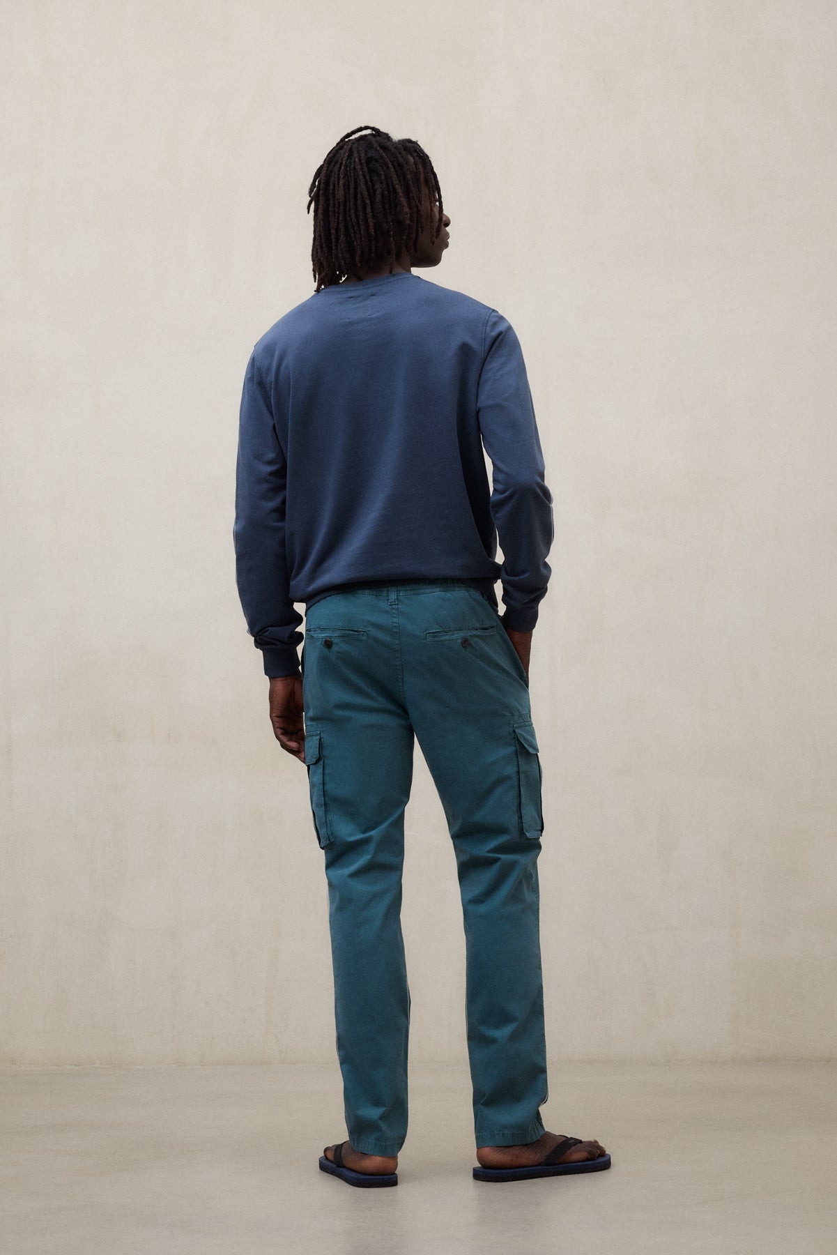 GREEN ETHICARGO TROUSERS