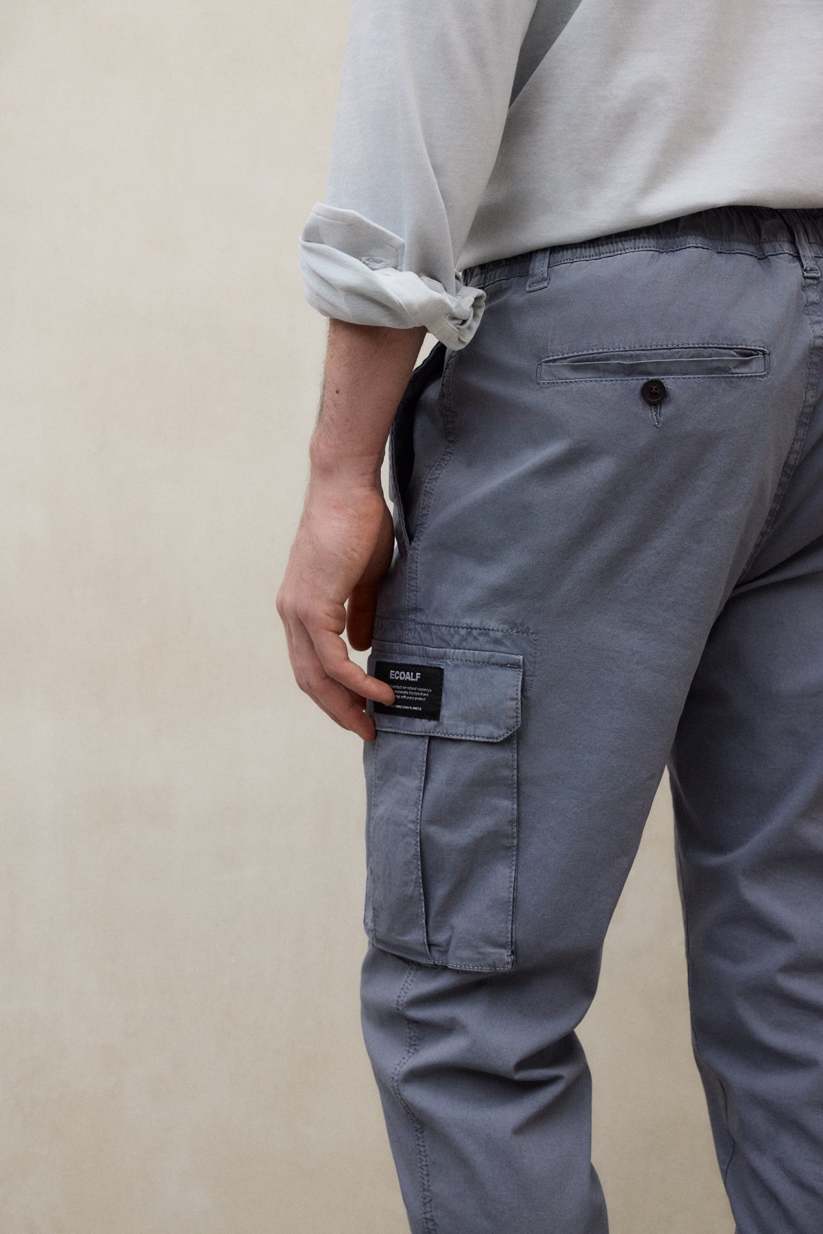 DARK BLUE ETHICARGO TROUSERS