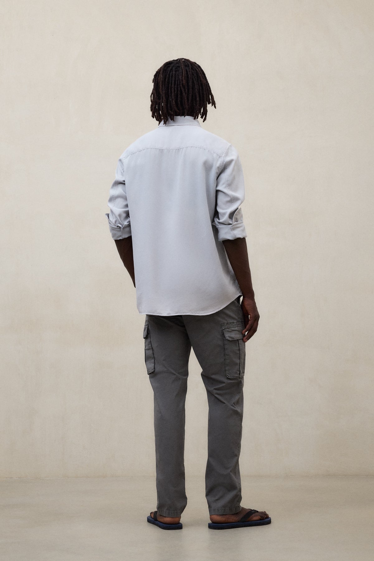 DARK GREEN ETHICARGO TROUSERS