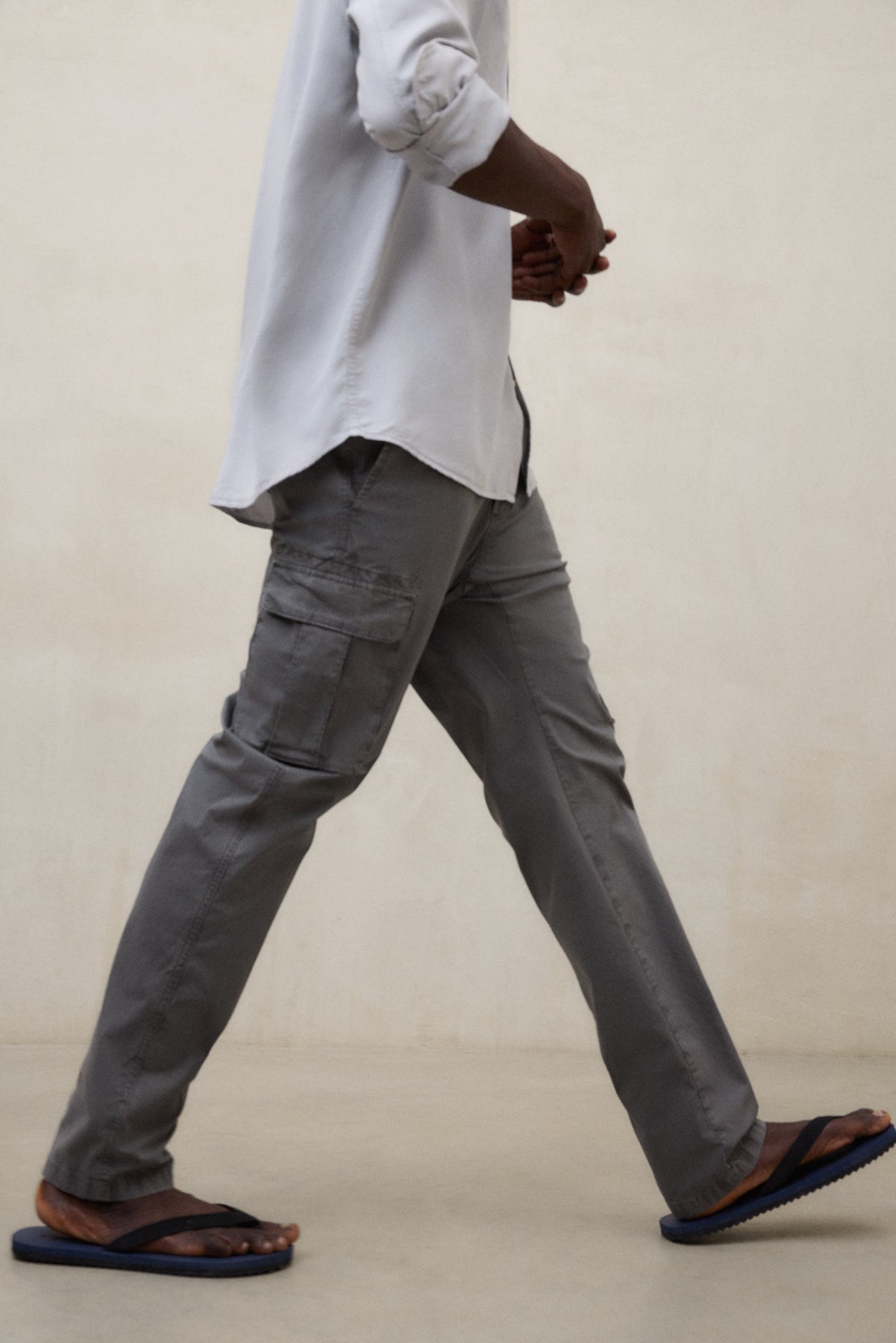 DARK GREEN ETHICARGO TROUSERS