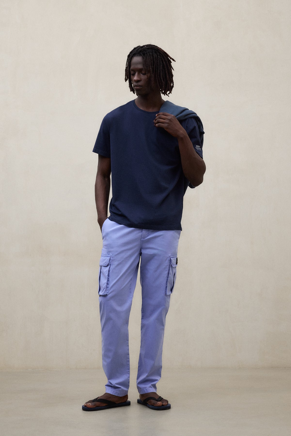 BLUE ETHICARGO TROUSERS