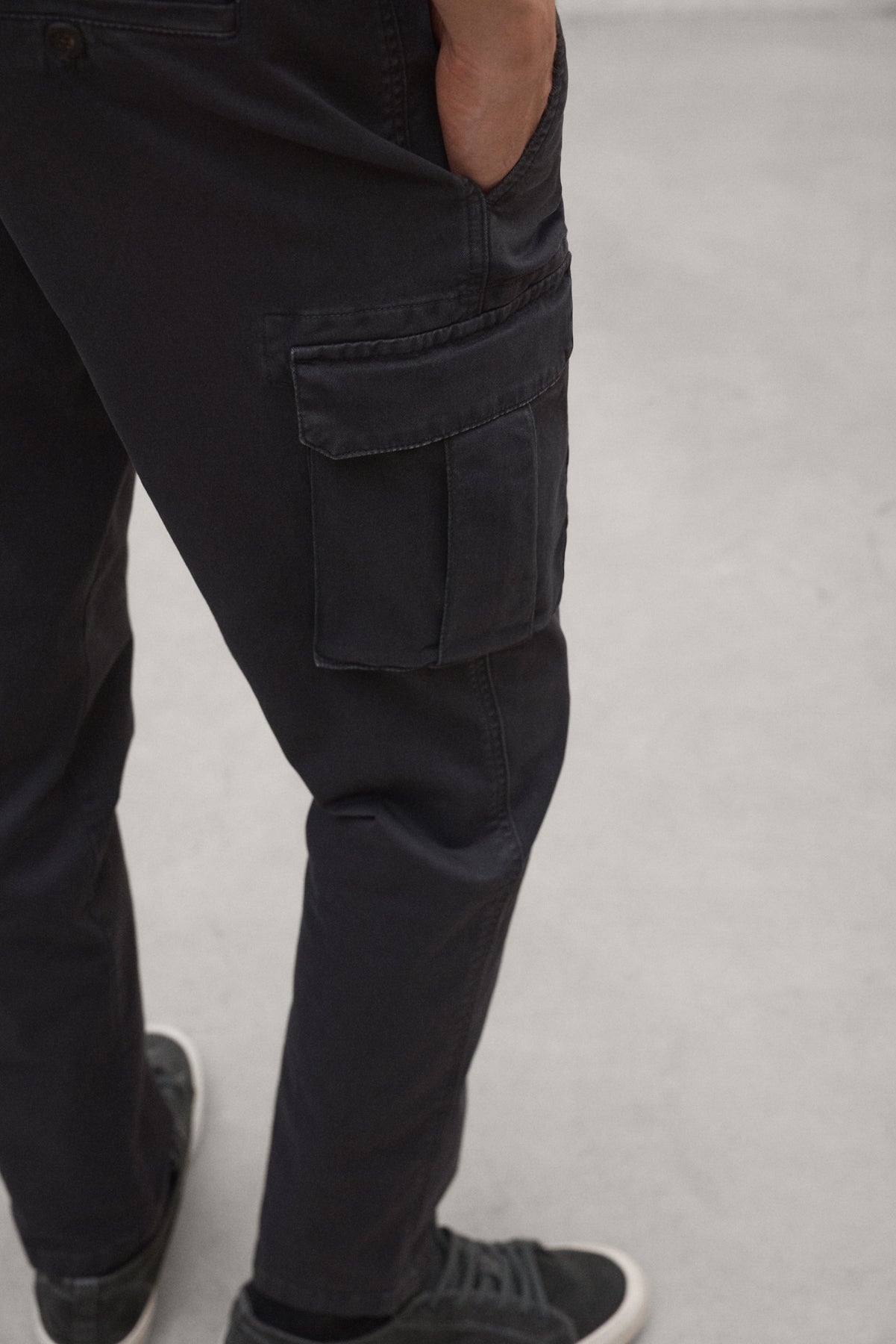 PANTALON ETHICARGO GRIS FONCÉ