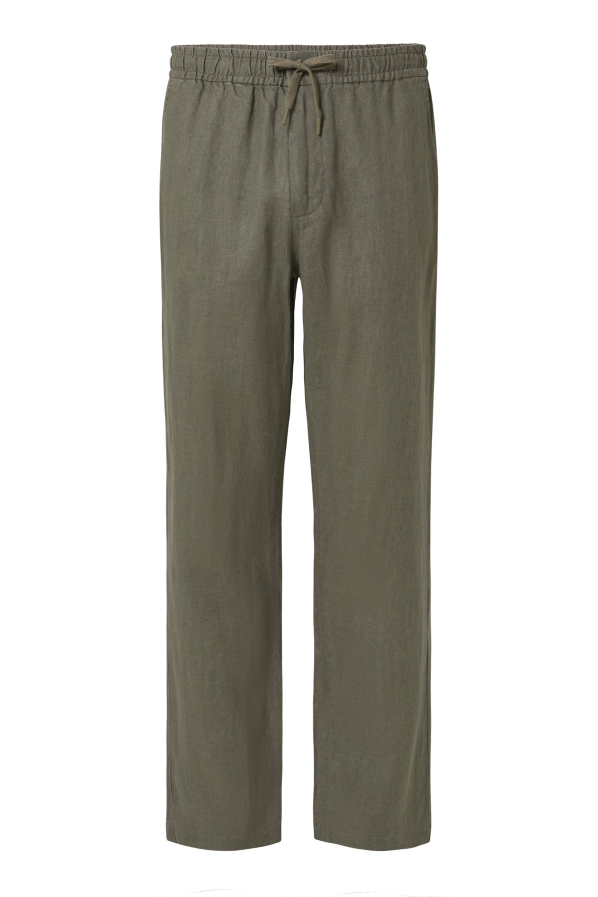 GREEN ETHICA LINEN TROUSERS
