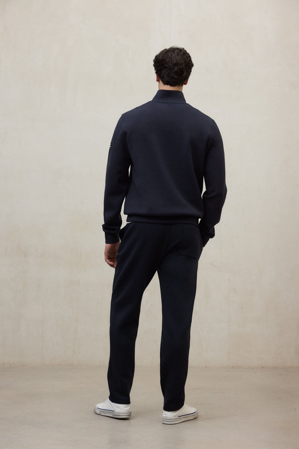 NAVY BLUE ETHIC NEO TROUSERS