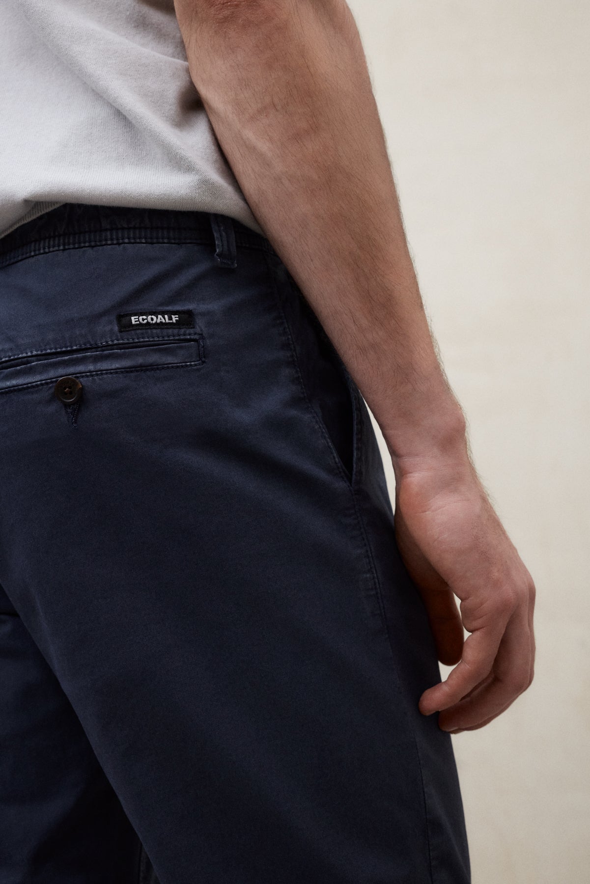 NAVY BLUE ETHIWIN TROUSERS