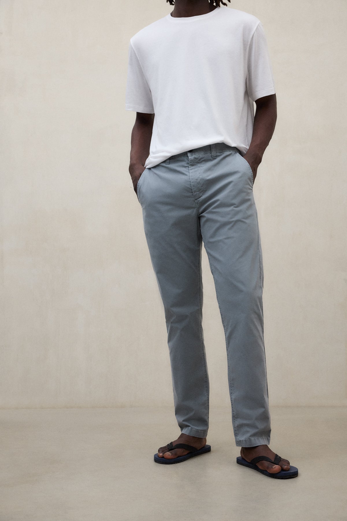 DARK BLUE ETHIWIN TROUSERS